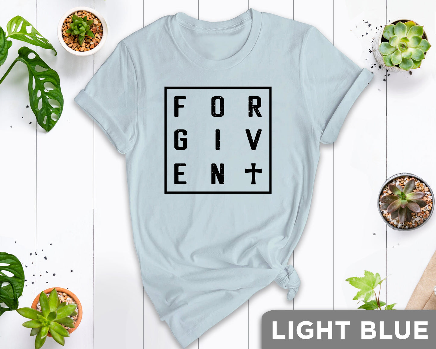 Forgiven Shirt, Religious Shirt, Christian T-shirt, Christian Unisex Tee, Faith Shirt, Religious T-Shirt, Christian Apparel