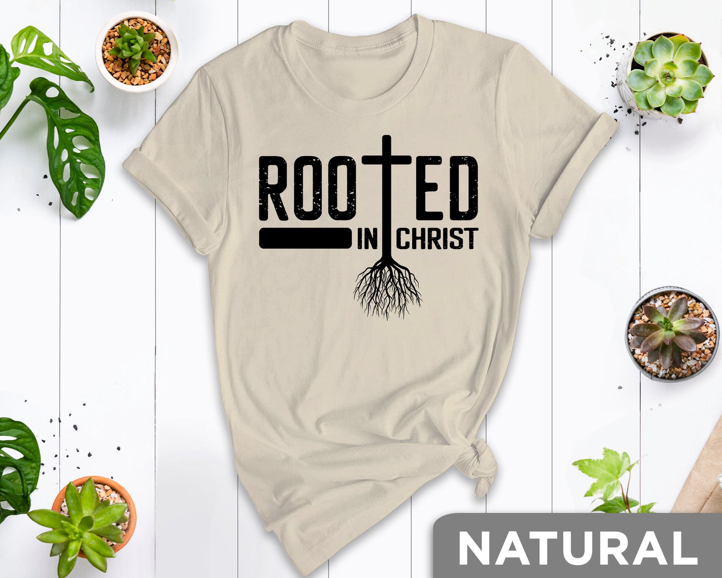 Rooted in Christ Shirt, Rooted In Shirt, Christian Gift, Faith Gift, Christian Shirts, Rooted in Faith Shirt, Rooted In Jesus Shirt