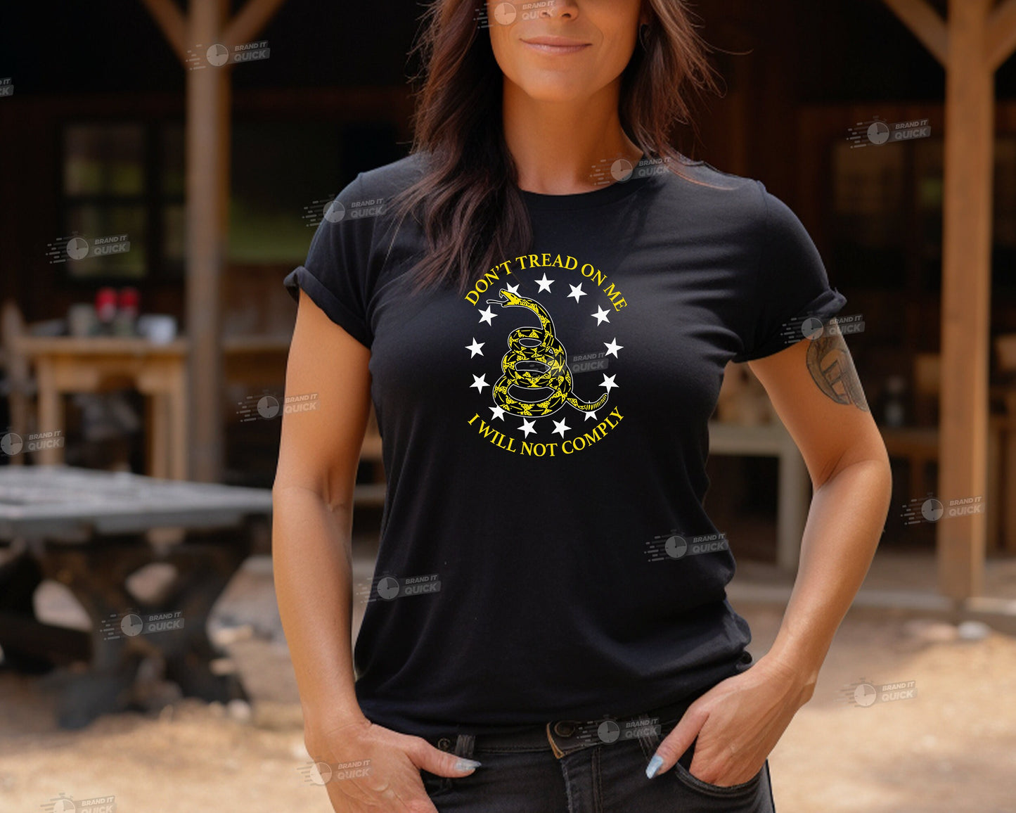 Don't Tread on Me Shirt, I will not comply t-shirt, I will not comply Shirt, Freedom Shirt, Tread on me, Patriotic Shirt, Protest Freedom