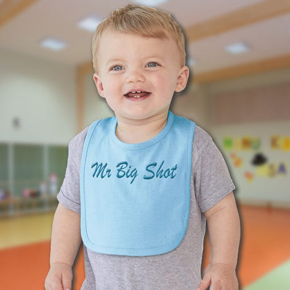 Monogrammed Baby Bib, Embroidered Bib, Custom Baby Bib, Cute Custom Bib