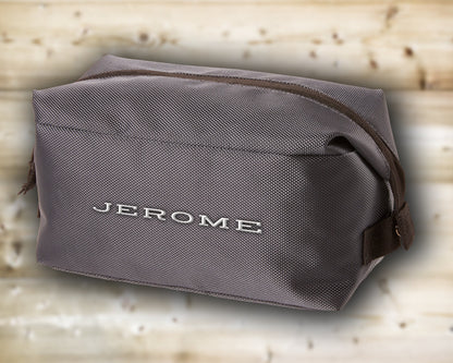 Travel Bag, Dopp Kit, Custom makeup bag, groosmen kit, shaving kit, custom toiletry