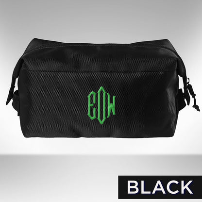 Travel Bag, Dopp Kit, Custom makeup bag, groosmen kit, shaving kit, custom toiletry
