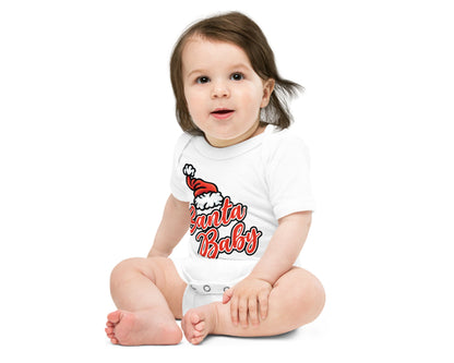 Christmas baby Outfit, Santa baby super soft baby girl Retro Santa Christmas outfit, Santa baby retro Romper