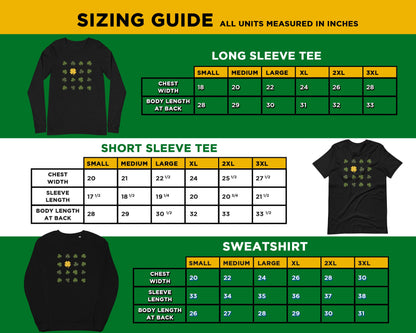 Saint Patricks Day T-Shirt Four Leaf Clover, New Design St Patricks Day T-Shirt, Long Sleeve T-Shirt and Sweatshirt, Luck of the Irish Shirt