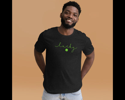 St Patricks day shirt, Lucky St pPttys day shirt, st pattys day women/men - st pattys day outfit- lucky shirt -shamrock shirt- st paddy