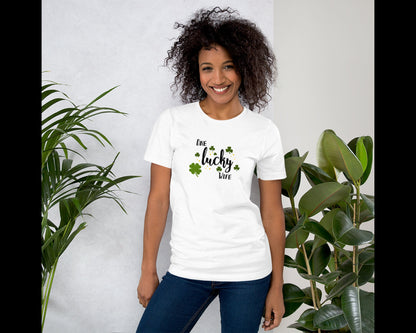 One Lucky Saint Patricks Custom T-Shirt, Lucky Custom St Pattys Shirt, Custom St Patricks Day Shirt, One Lucky Mom Shirt, One Lucky Shirt