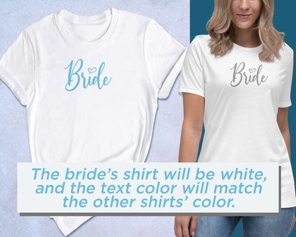 Bachelorette Party Shirts, Bride Shirts, Bridesmaids Shirts, Bachelorette Party's, Personalized Bachelorette Shirts, Custom Wedding Shirts