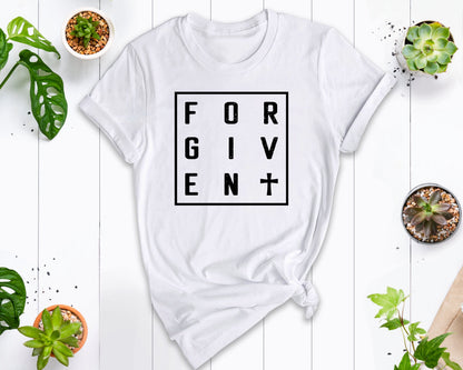 Forgiven Shirt, Religious Shirt, Christian T-shirt, Christian Unisex Tee, Faith Shirt, Religious T-Shirt, Christian Apparel